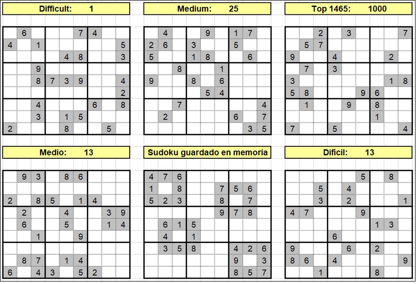 Sudoku en ExCel Sudoku hecho en Excel - Sudoku para Experto en Excel - Programas en Excel - Excel para Empresas