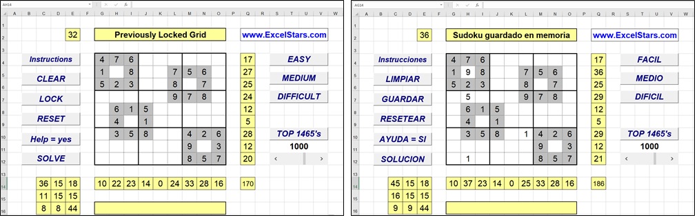 Excel Formulas Based Sudoku Solver - Excel Hero Blog